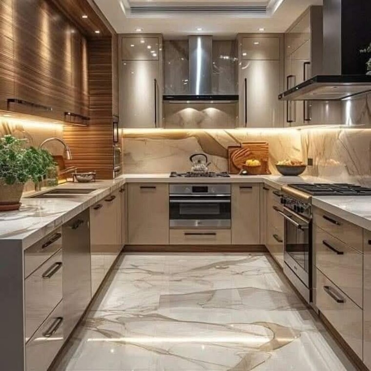 Kitchen, turner road 2 Bedroom 1020 Sq.Ft. Independent House In Turner Road Dehradun 8746979