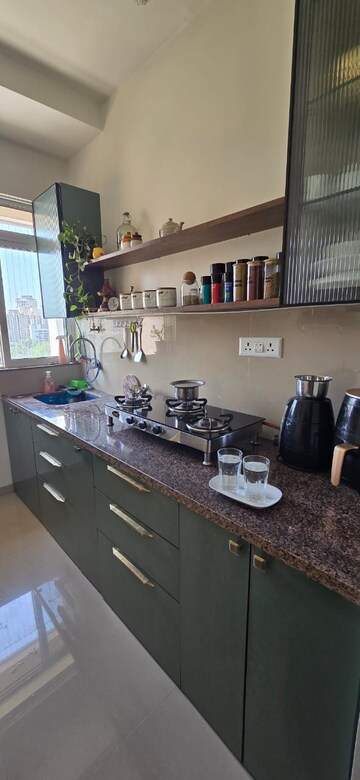 Kitchen in 1 BHK Apartment at Puraniks City Reserva, Ghodbunder Road – for Sale
