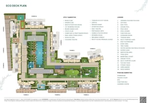 Master Plan in 3 BHK Apartment at Kalpataru Parkcity, Kolshet Road – for Sale