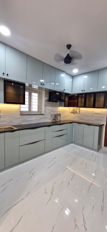 Staircase in 3 BHK Builder Floor at Kondapur – for Rent