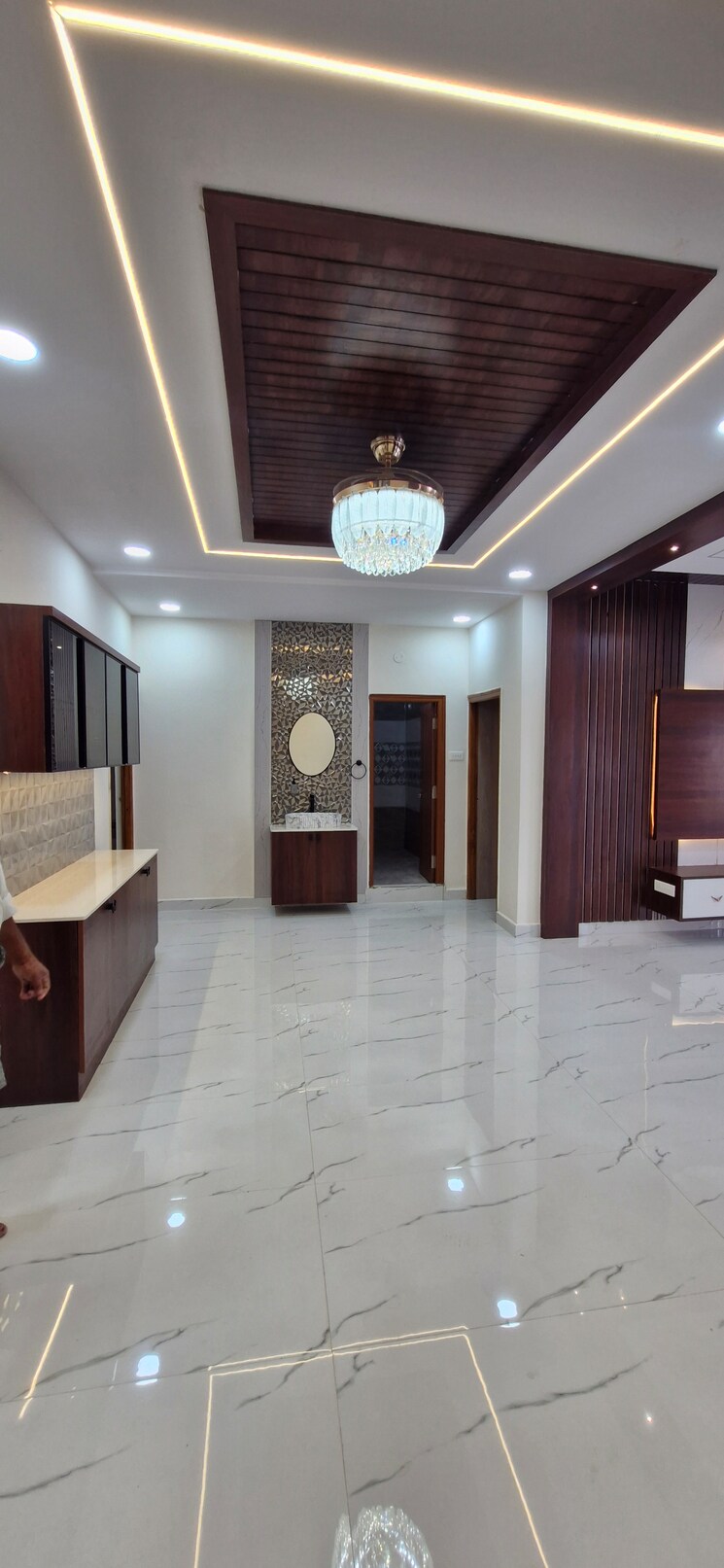 Kitchen, kondapur 3 Bedroom 1800 Sq.Ft. Builder Floor In Kondapur Hyderabad 8746996