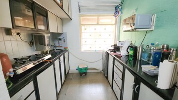 Kitchen in 1 BHK Apartment at Mount Mary Bandra, Bandra West – for Rent