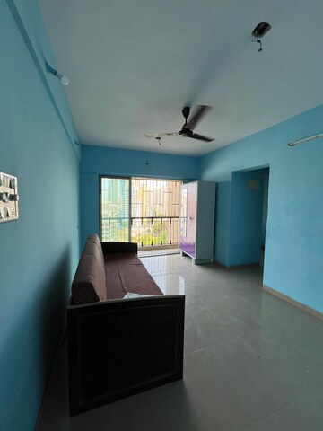 Living Room in 1 BHK Apartment at Vihang Valley Phase 2, Kasarvadavali – for Rent