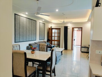 Living Room in 3 BHK Apartment at Best The Oriana, Malsi – for Rent