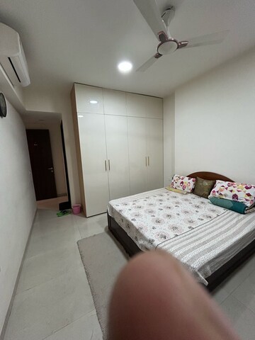 Bedroom in 3 BHK Apartment at Piramal Vaikunth, Balkum Pada – for Rent