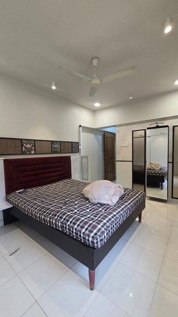 Bedroom in 3 BHK Apartment at Happy Valley, Manpada – for Rent
