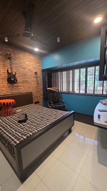 Kitchen in 3 BHK Apartment at Happy Valley, Manpada – for Rent