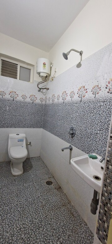 Bathroom in 2 BHK Builder Floor at Kondapur – for Rent