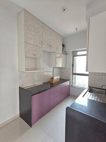 Kitchen in 3 BHK Apartment at Kalpataru Immensa, Kolshet Road – for Rent
