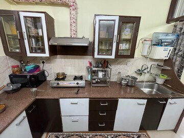 Kitchen in 3 BHK Apartment at Devi Nagar – for Sale