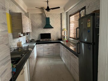 Kitchen in 3 BHK Builder Floor at Kohli One Malibu Town, Sector 47 – for Rent