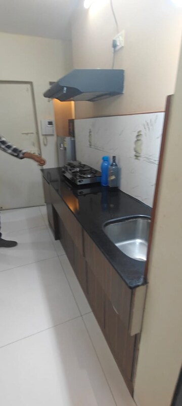 Kitchen in 1 BHK Apartment at Bandra West – for Rent