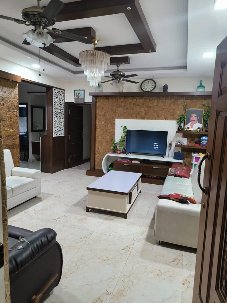 Living Room, 5-elements-gr-luxuria 3 Bedroom 1695 Sq.Ft. Apartment In Hsr Layout Bangalore 8747306