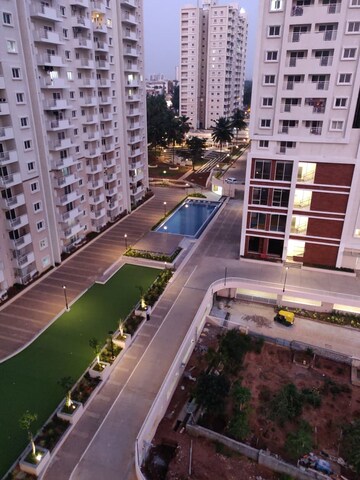 Balcony in 2 BHK Apartment at Vaishnavi Gardenia, Jalahalli West – for Rent