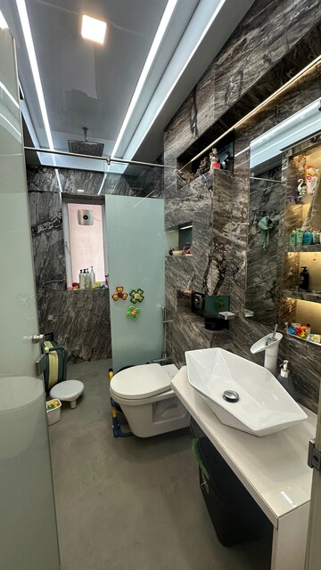 Bathroom in 2 BHK Apartment at Andheri West – for Rent