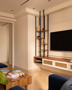 Living Room in 3 BHK Apartment at Venkatesh Skydale, Sinhagad Road – for Sale