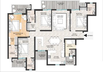 4 BHK Apartment For Sale in ATS Homekraft Sanctuary, Sector 105