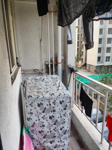 Balcony in 1 BHK Apartment at Shubh Skypoint, Mundhwa – for Rent