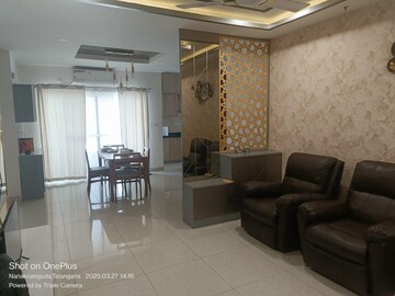Living Room in 2 BHK Apartment at Rajapushpa Provincia, Narsingi – for Rent