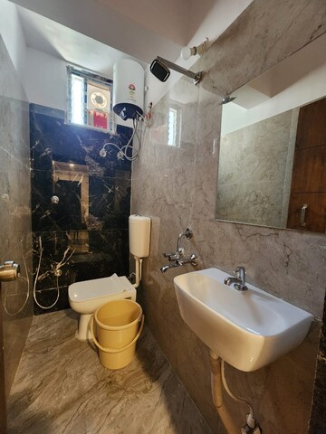 Bathroom in 2 BHK Apartment at Rajapushpa Provincia, Narsingi – for Rent