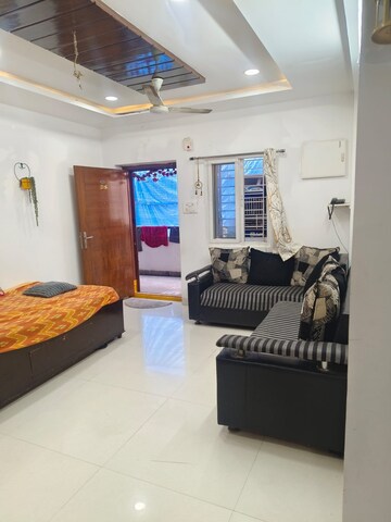 Living Room in 2 BHK Apartment at Rajapushpa Provincia, Narsingi – for Rent