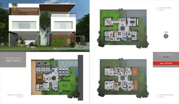 Master Plan in 5 BHK Villa at Jayabheri Temple Tree Hyderabad, Narsingi – for Rent