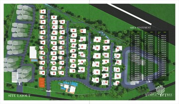 Master Plan in 5 BHK Villa at Jayabheri Temple Tree Hyderabad, Narsingi – for Rent