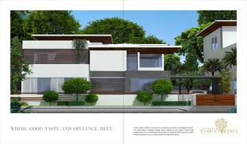 Balcony in 4 BHK Villa at Jayabheri Temple Tree Hyderabad, Narsingi – for Rent