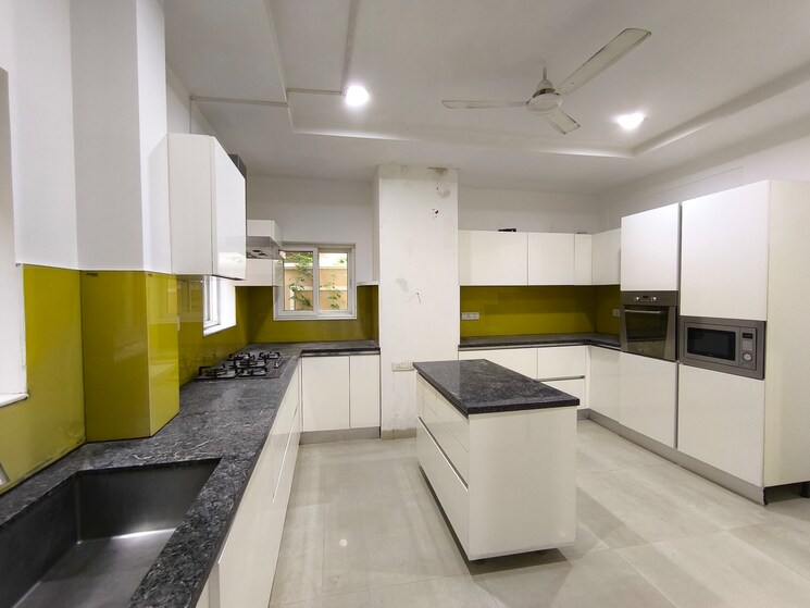 Kitchen, jayabheri-the-peaks 4 Bedroom 4690 Sq.Ft. Apartment In Narsingi Hyderabad 8747498