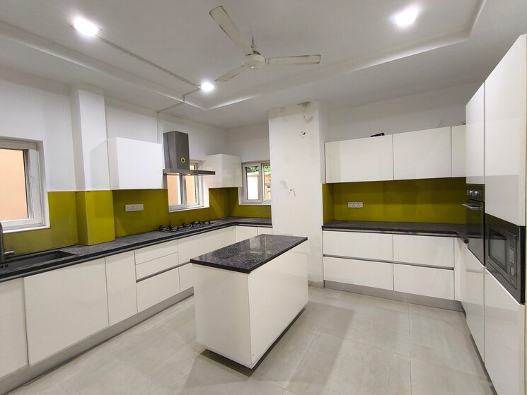 Kitchen, jayabheri-the-peaks 4 Bedroom 4690 Sq.Ft. Apartment In Narsingi Hyderabad 8747498