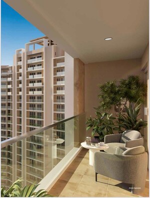 Balcony in 3 BHK Apartment at Aerocity – for Sale