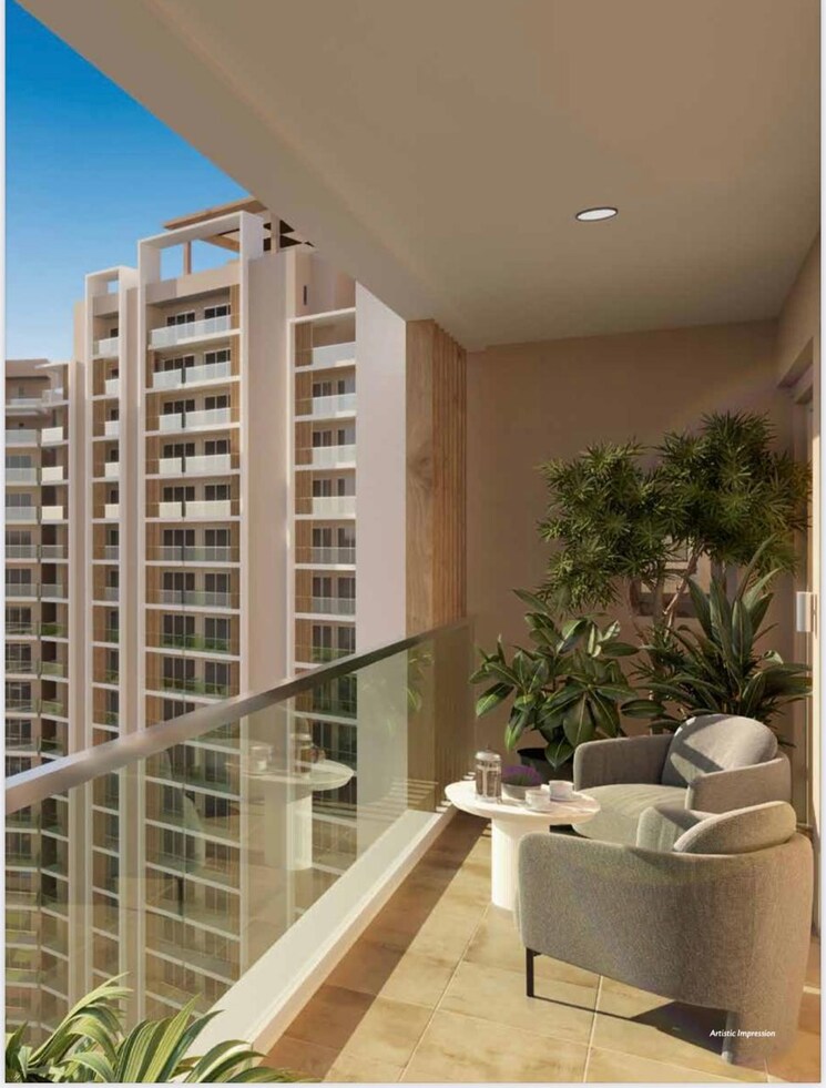 Balcony, aerocity 3 Bedroom 2695 Sq.Ft. Apartment In Aerocity Mohali 8747507
