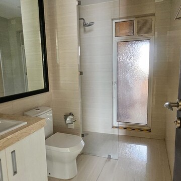 Bathroom in 4 BHK Apartment at Powai – for Rent