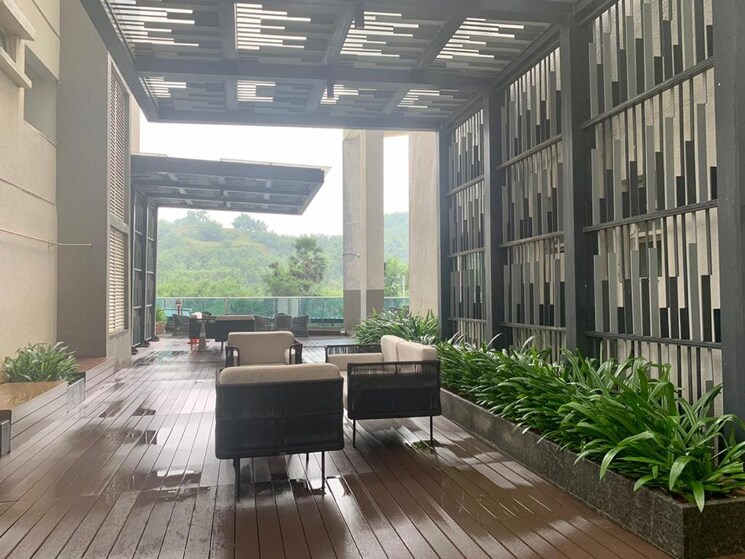 Living Room, phoenix-golf-edge 4 Bedroom 3625 Sq.Ft. Apartment In Gachibowli Hyderabad 8747604