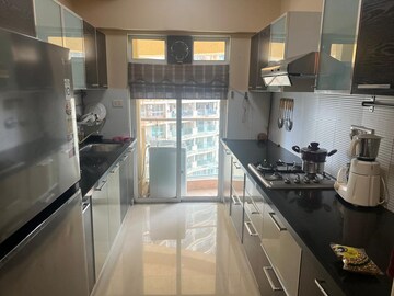 Kitchen in 3 BHK Apartment at Nahar Amrit Shakti, Chandivali – for Rent