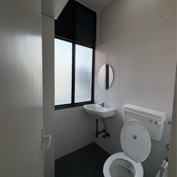 Bathroom in  Office Space at Kamla Trade World, Lower Parel – for Rent