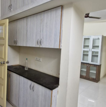 Kitchen in 2 BHK Builder Floor at Kondapur – for Rent