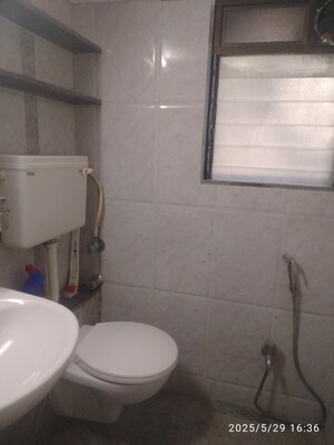 Bathroom in 2 BHK Apartment at Prathamesh Apartment Prabhadevi, Prabhadevi – for Rent