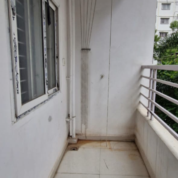 Balcony in 3 BHK Builder Floor at Kondapur – for Rent
