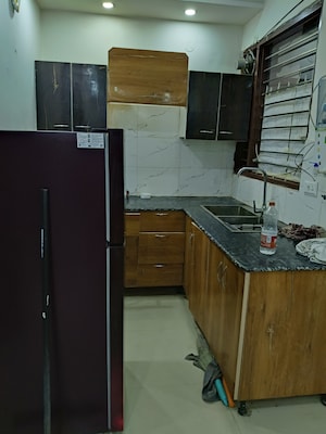 Kitchen in 3 BHK Builder Floor at Motia Blue Ridge, Dhakoli – for Sale
