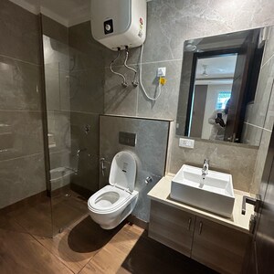 Attached Bathroom in 3 BHK Builder Floor at South Extension I – for Sale