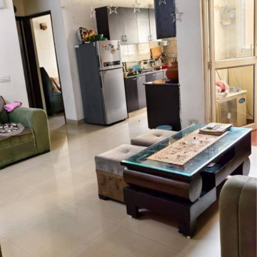 Living Room in 2 BHK Apartment at Prateek Laurel, Sector 120 – for Rent