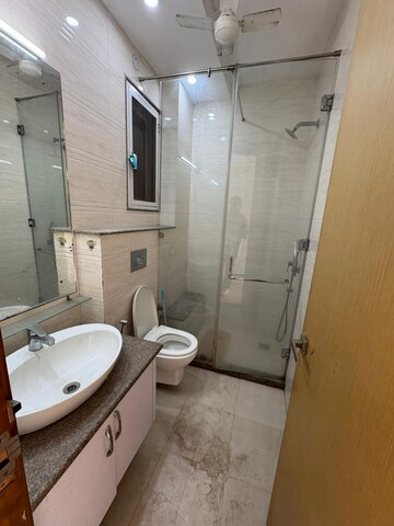 Bathroom in 3 BHK Builder Floor at Sector 38 – for Rent