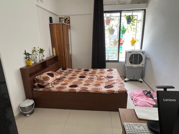 Bedroom in 2 BHK Apartment at Kiran Sufal, Wakad – for Rent