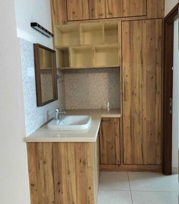 Kitchen in 3 BHK Apartment at Aparna Sarovar Zenith, Nallagandla – for Rent