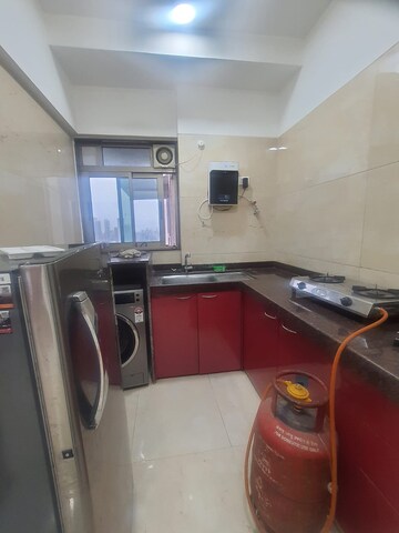 Kitchen in 2 BHK Apartment at Chandak Cornerstone, Worli – for Rent