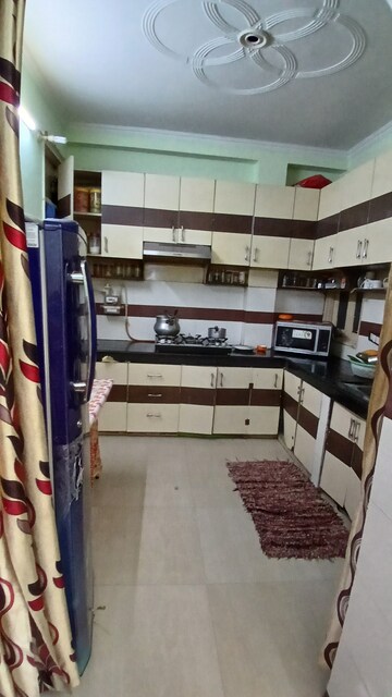 Kitchen in 3 BHK Apartment at Zakir Nagar – for Sale
