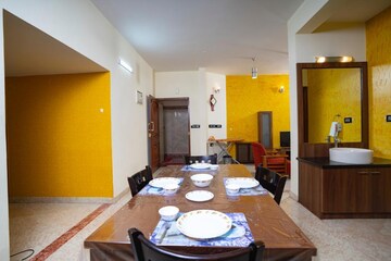 Living Room in 3 BHK Apartment at Richmond Town – for Rent