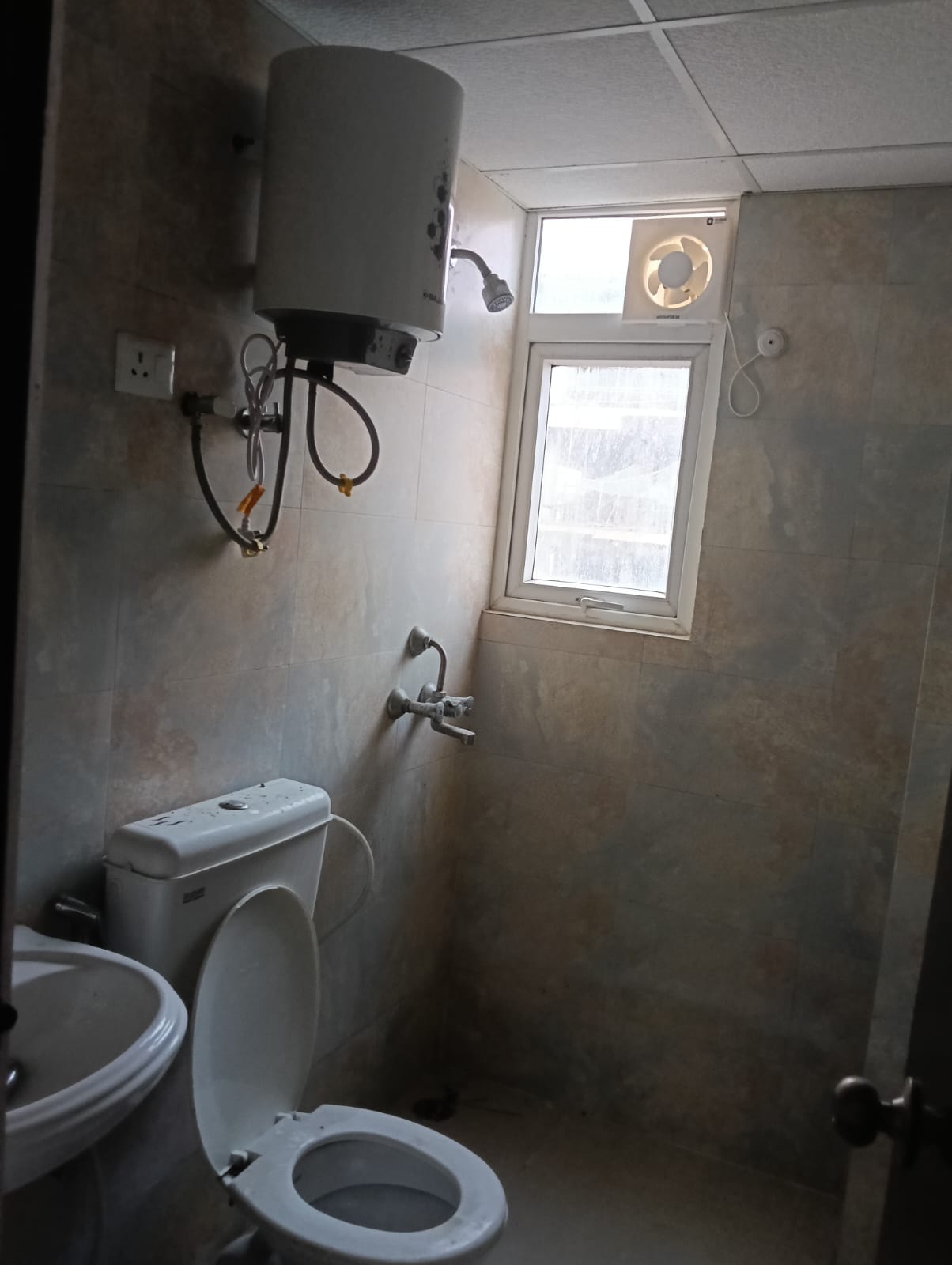 Bathroom in 2 BHK Apartment at Signature The Serenas, Sohna Sector 36 – for Rent