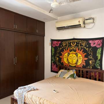 Bedroom in 2 BHK Builder Floor at Madhapur – for Rent